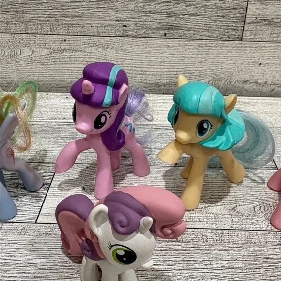 My little Pony Figurine Set of 9 - Picture 3 of 4